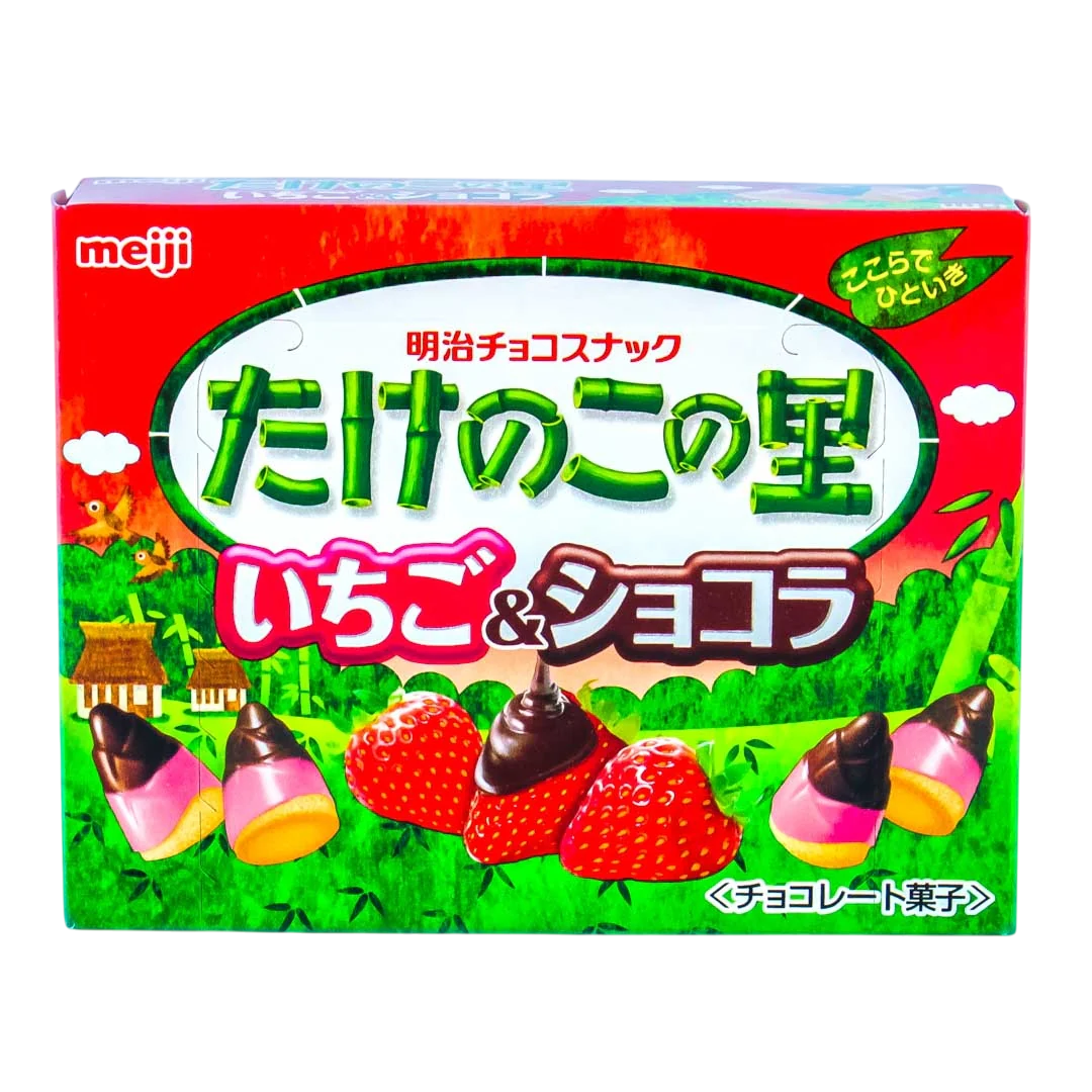 Meiji Takenoko no Sato Strawberry Biscuit
