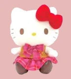 Hello Kitty Plush Checks & Knits Doll