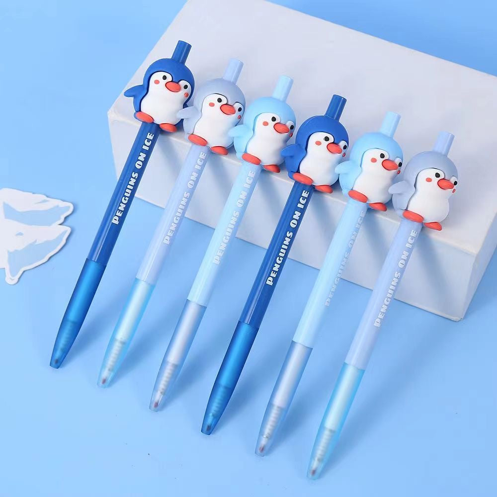 Penguin Retractable Gel Pen