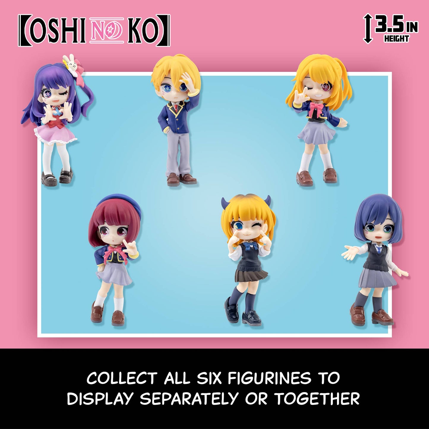 Oshi No Ko 3.5" Anime Figures - Blind Box CDU
