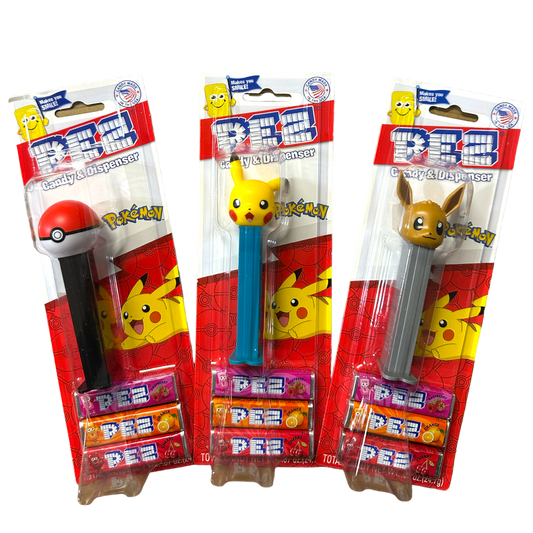 PEZ Pokemon Dispenser & Candy