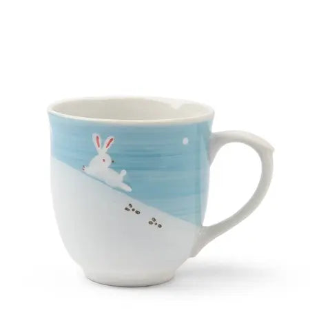 Rabbit on Snow Mug