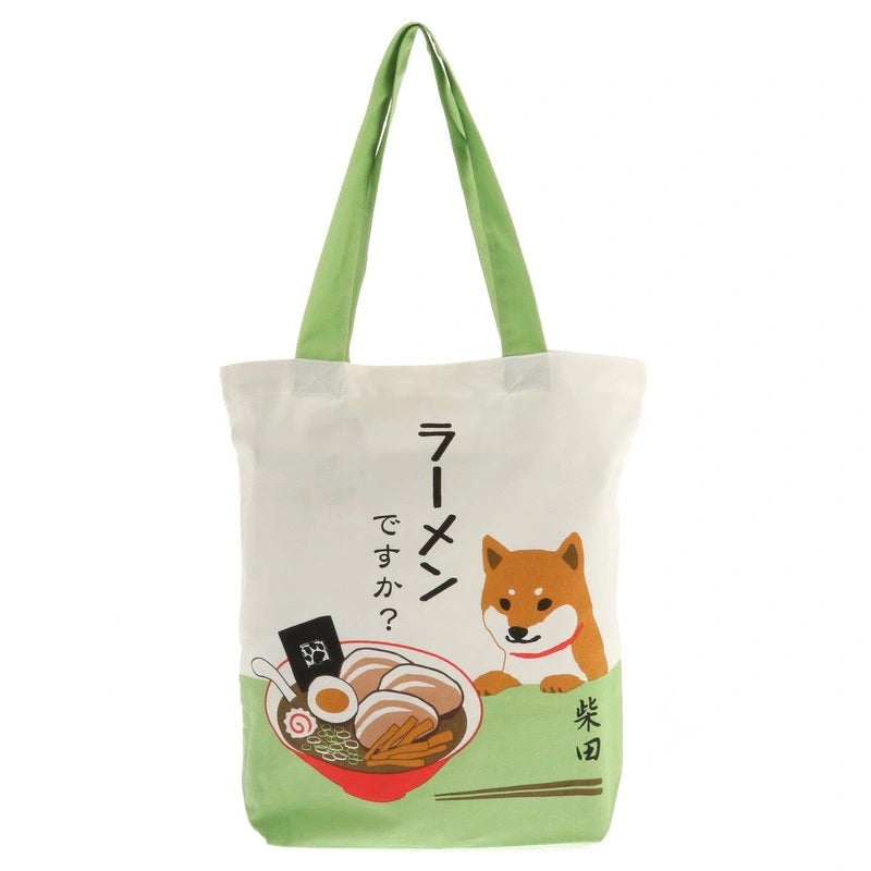 Shiba & Ramen Tote Bag