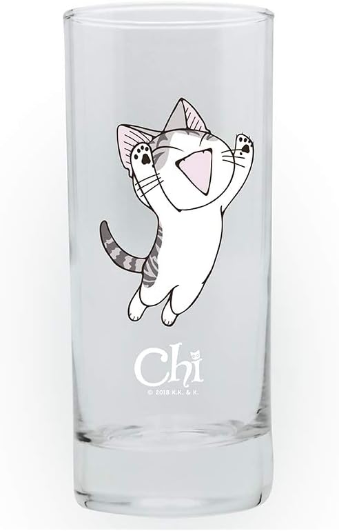 Chi's Sweet Home Cute Kitty Cat Drinking Glass 10oz