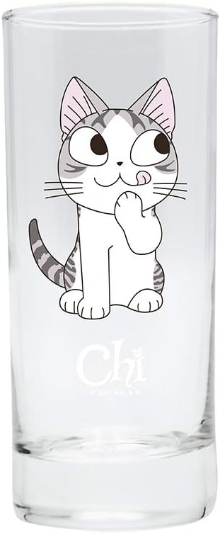 Chi's Sweet Home Cute Kitty Cat Drinking Glass 10oz