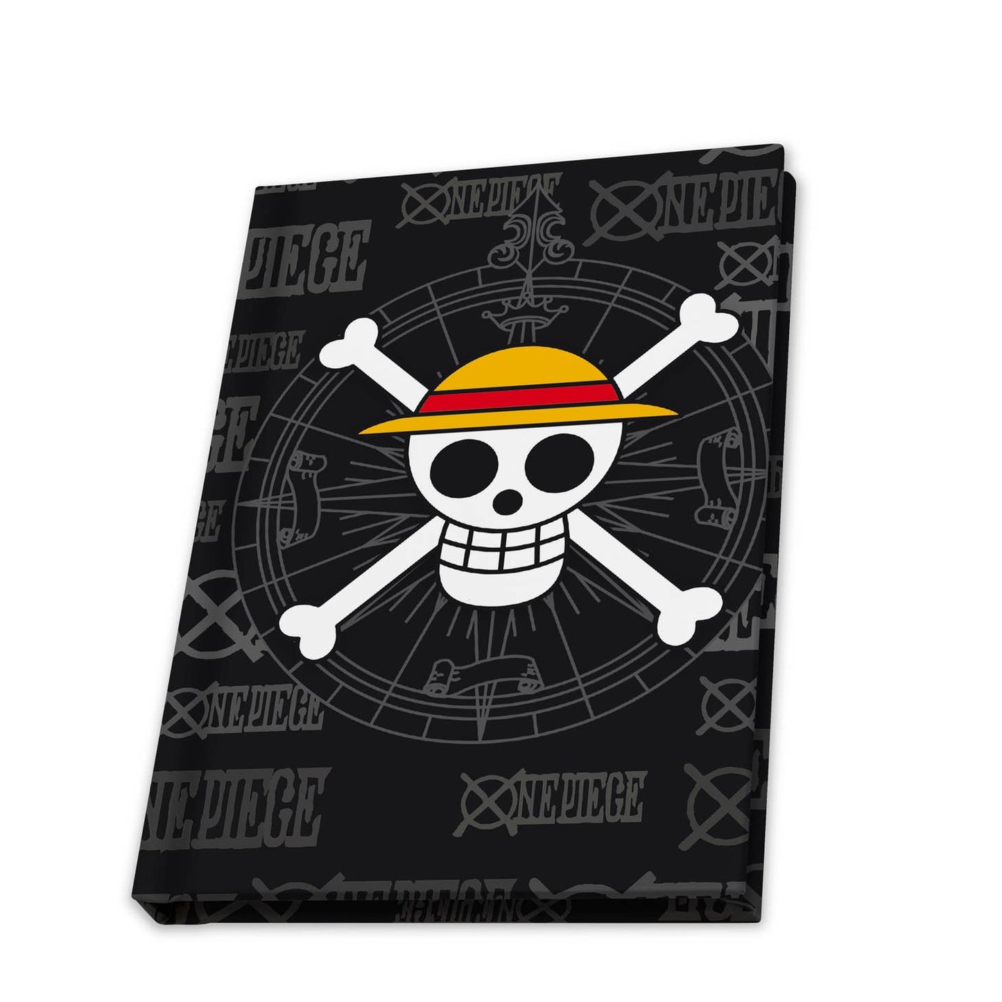 One Piece Skull Glass, Pin and Notebook Gift Set