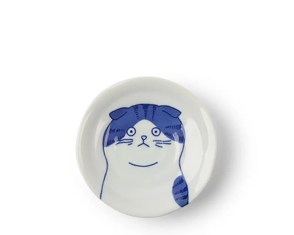 Cat Face 4.75" Plate