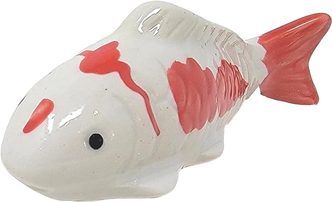 Ceramic Floating Koi Fish