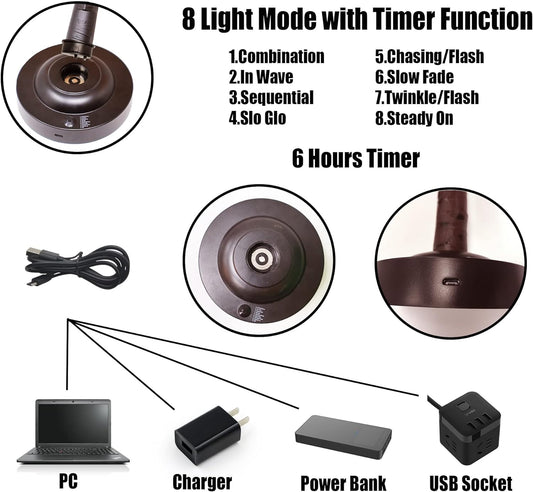 18" Cherry Blossom Tree Lamp