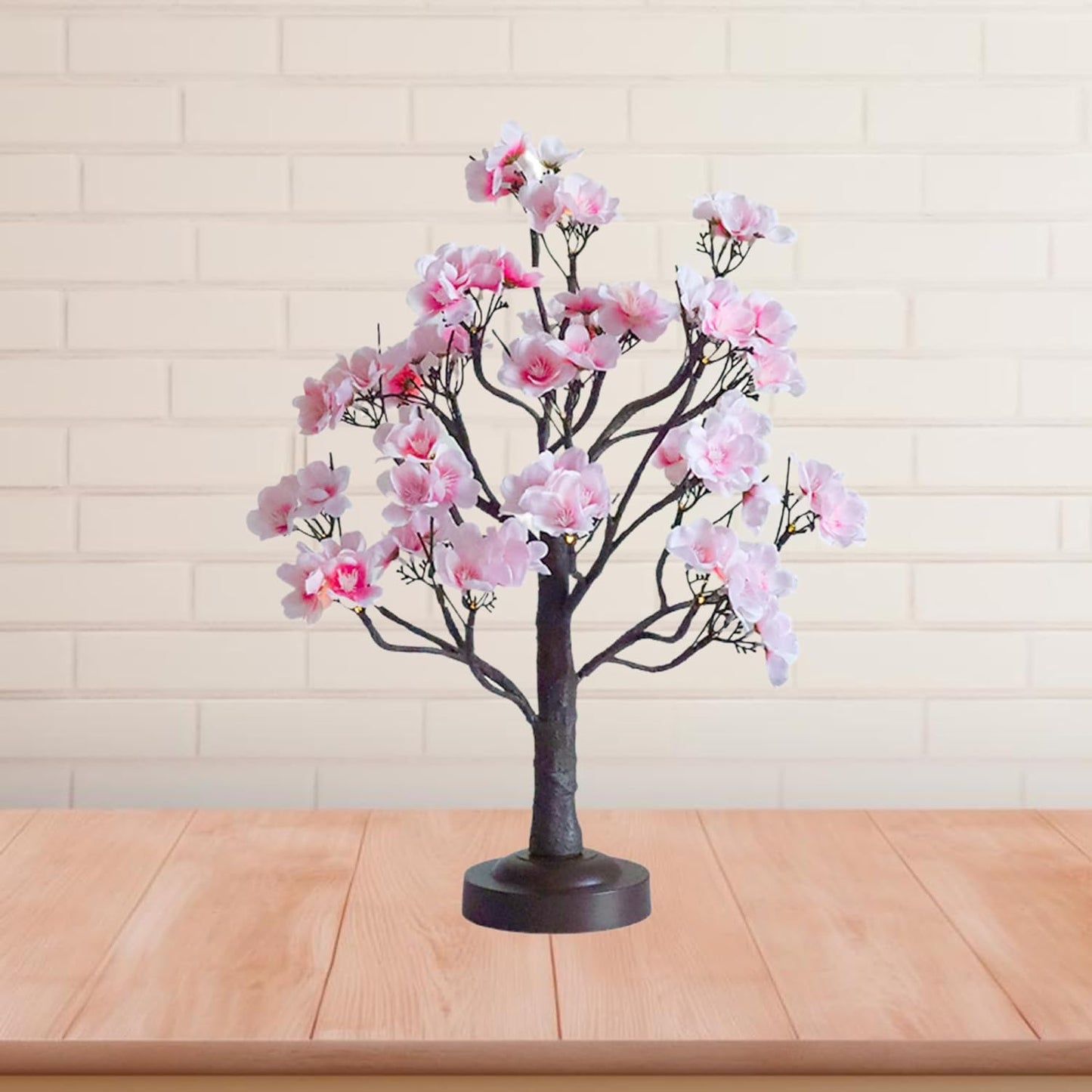 18" Cherry Blossom Tree Lamp