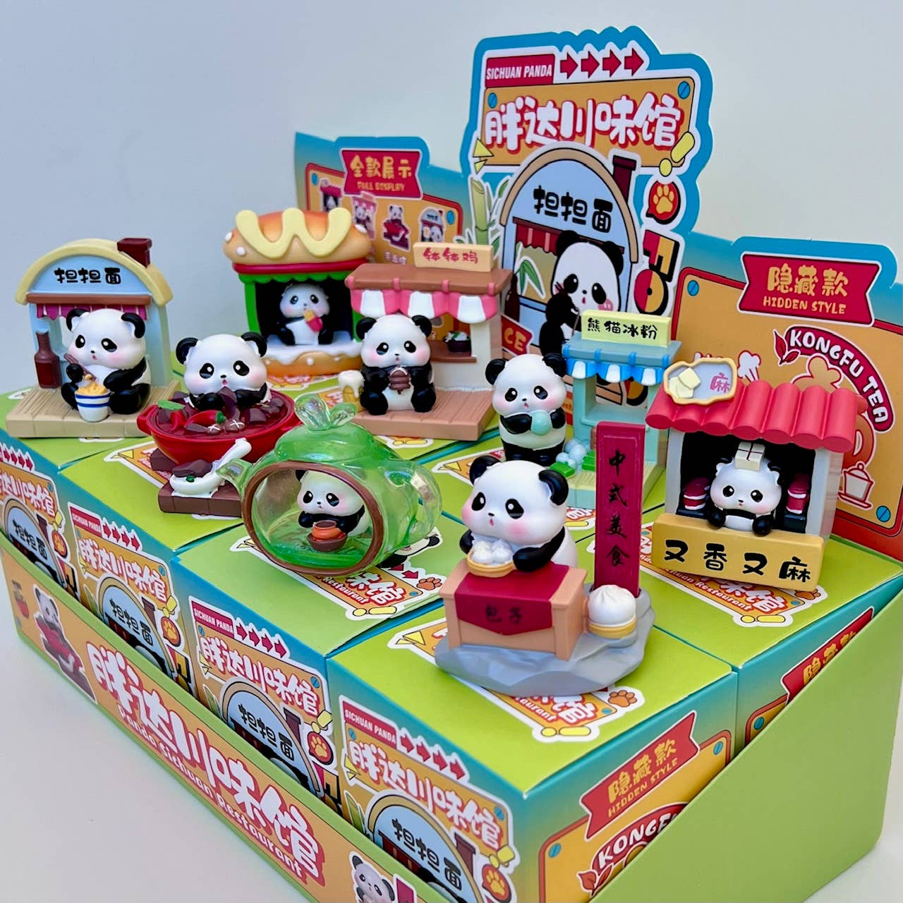 Panda Food Stand Blind Box