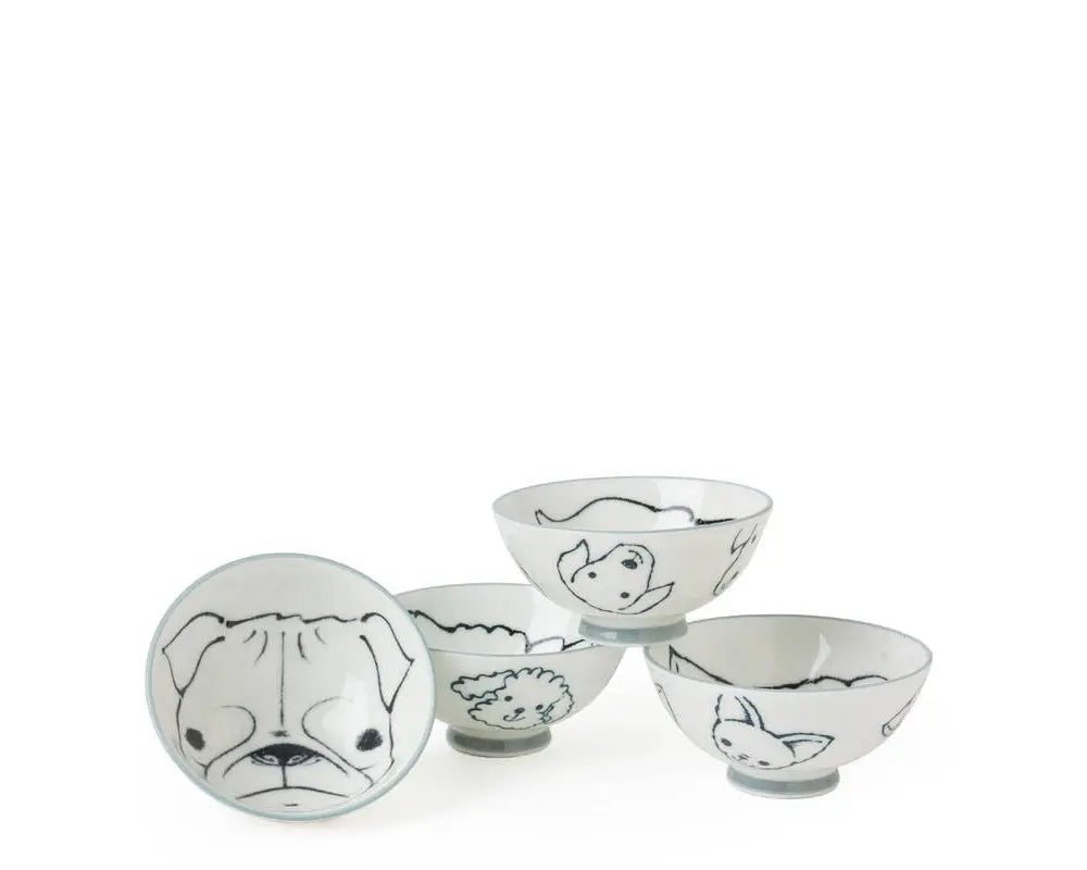 Dog Days 4.5" Rice Bowl