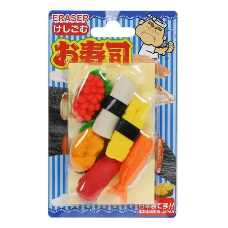 Iwako Sushi Eraser Pack