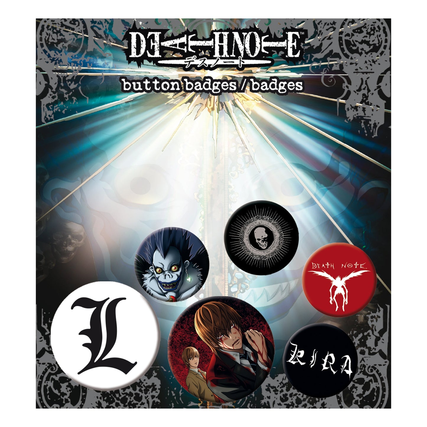 Death Note Badge Pack