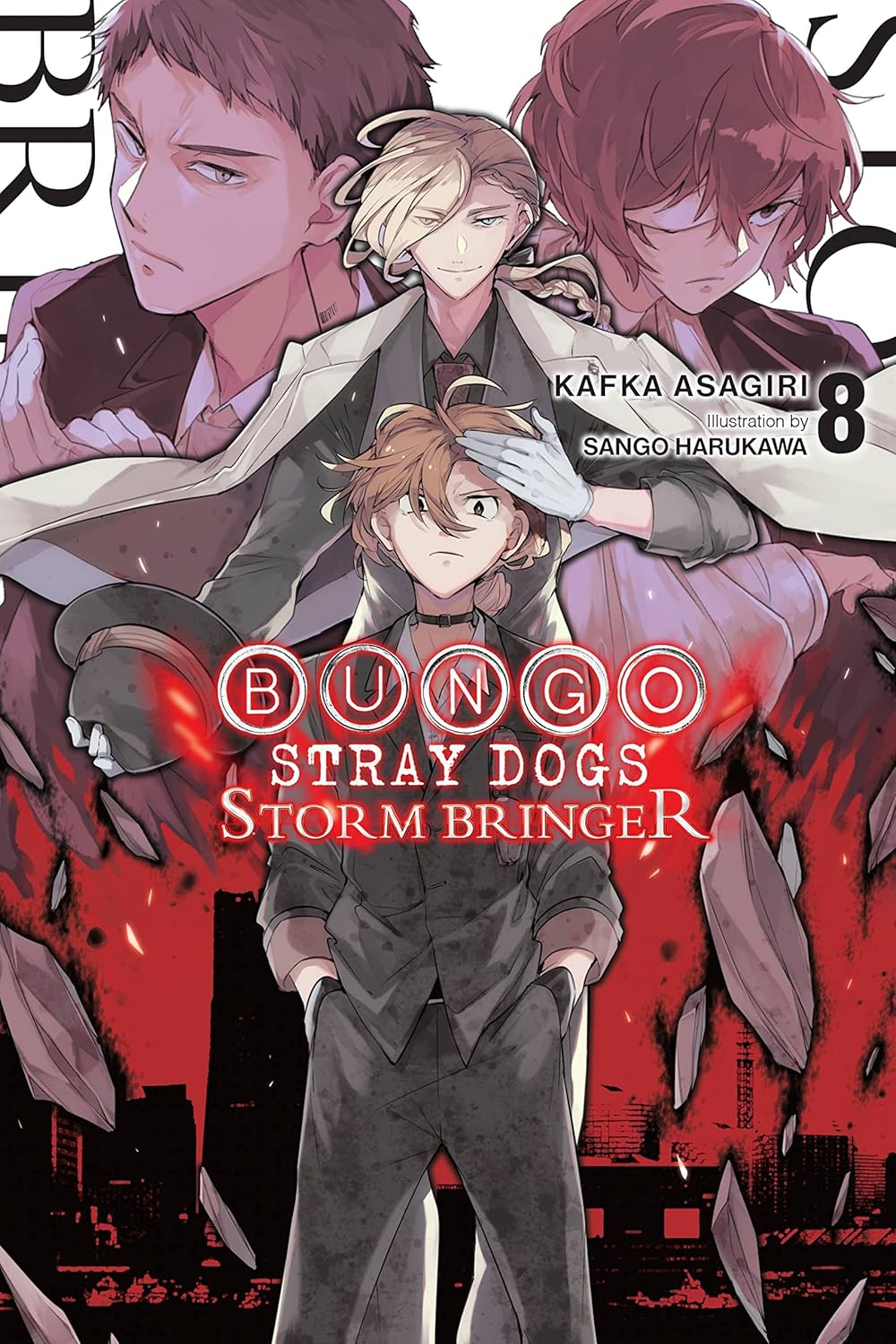 Bungo Stray Dogs light novel Vol. 08: Storm Bringer