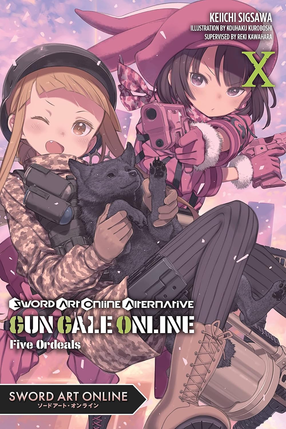 Sword Art Online Alternative Gun Gale Online, light novel Vol. 10: Five Ordeals