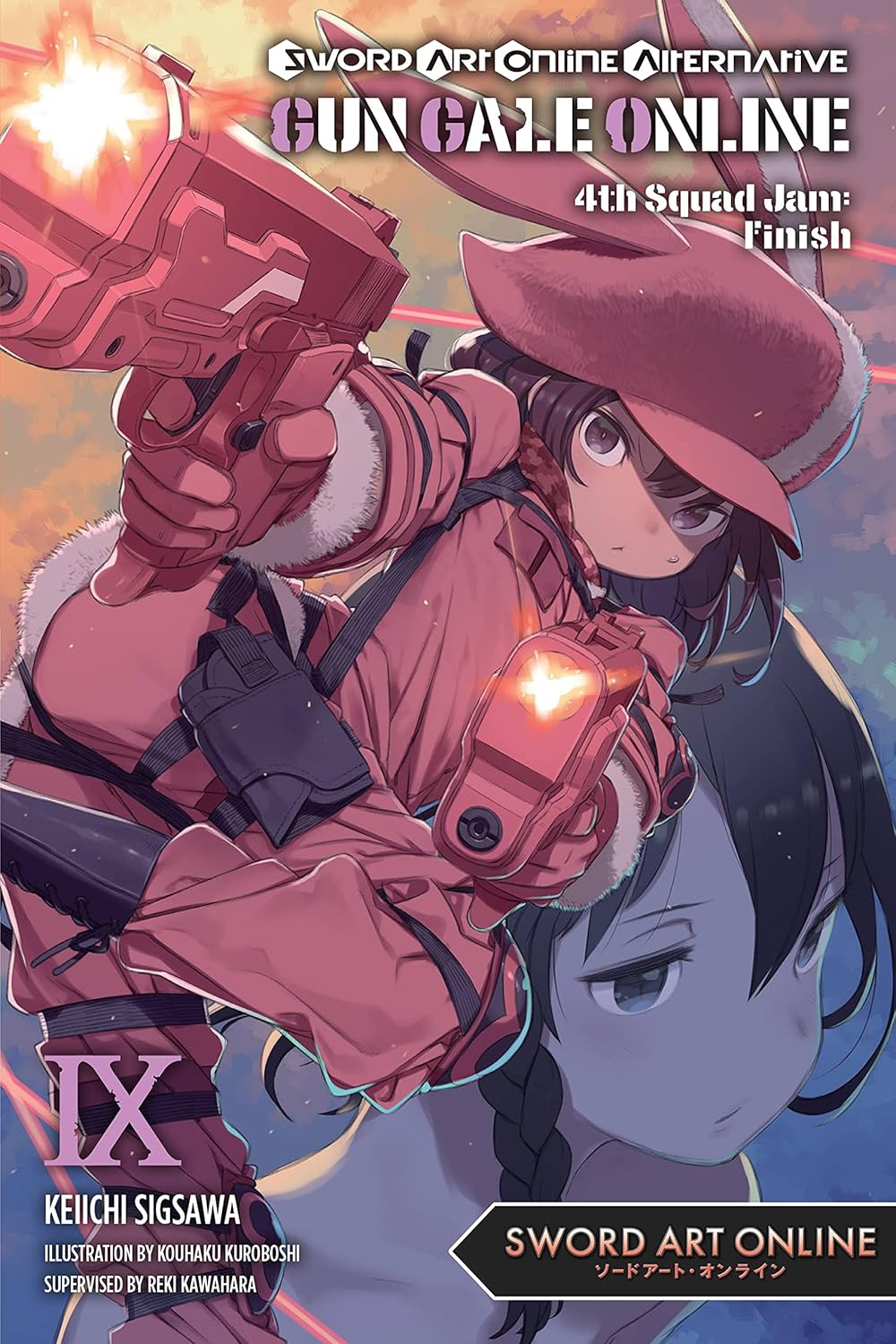 Sword Art Online Alternative Gun Gale Online, light novel Vol. 09: 4th Squad Jam: Finish