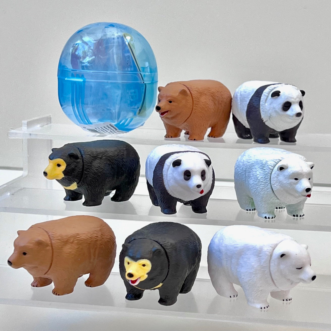 Bear Pyramid Figurine Capsule