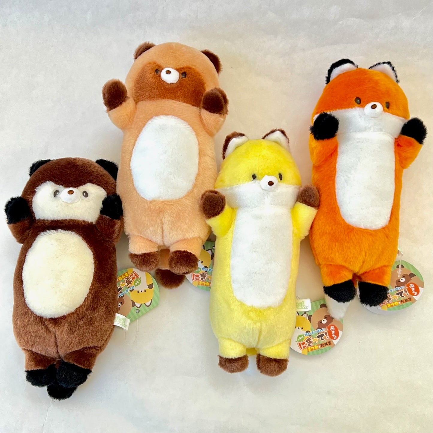 Fox and Raccoon Plush