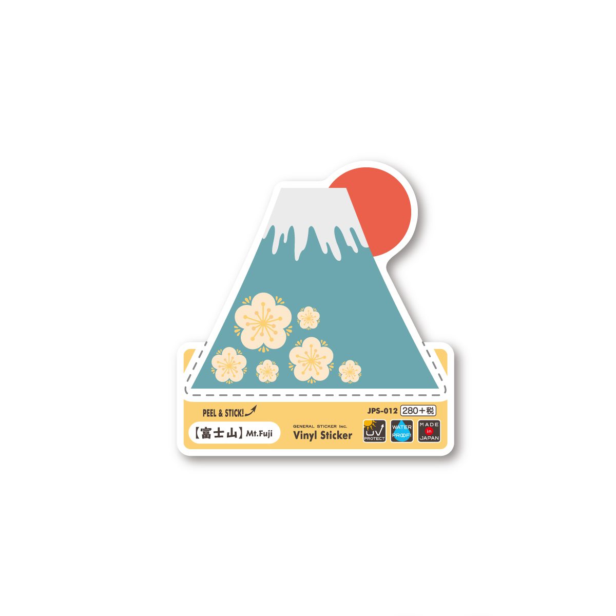 Mt. Fuji Mini-Sticker