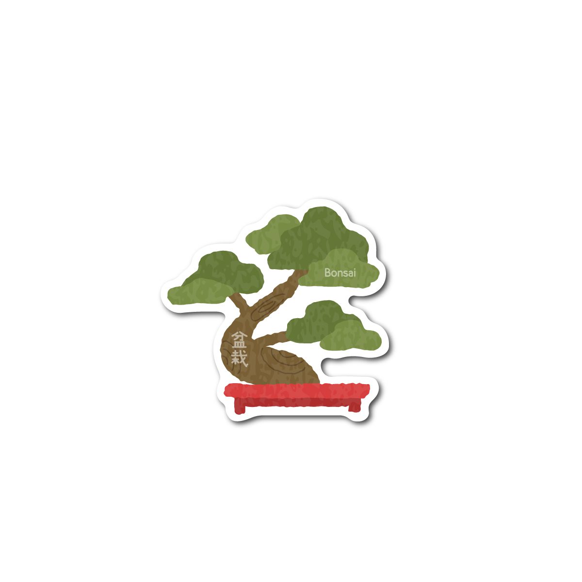 Bonsai S Mini-Sticker