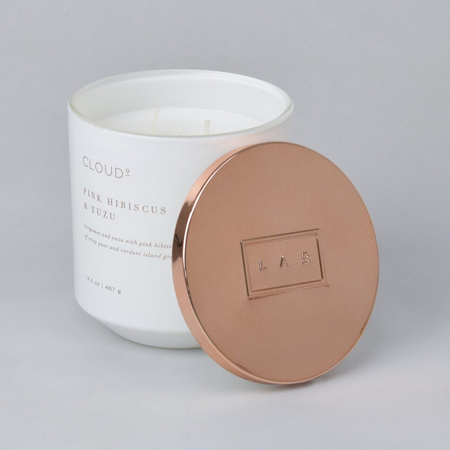Pink Hibiscus & Yuzu Candle