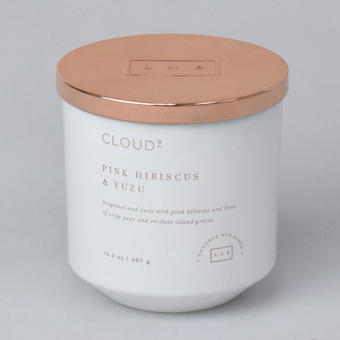 Pink Hibiscus & Yuzu Candle