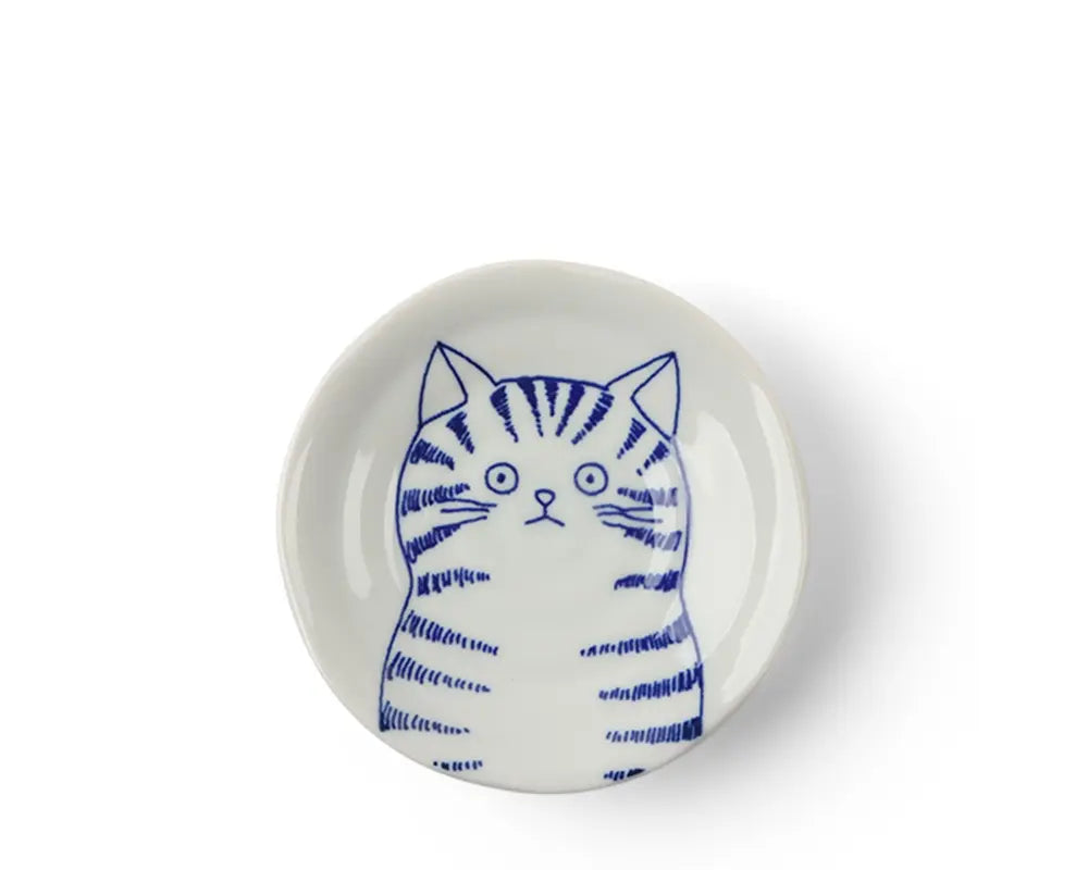 Cat Face 4.75" Plate