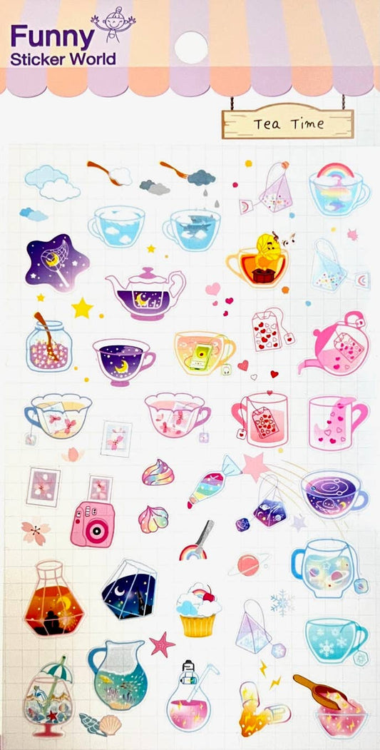 Crystal Cafe Stickers