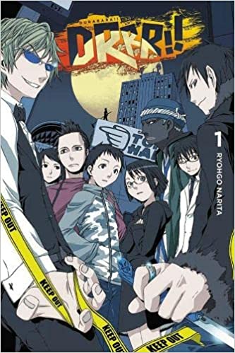 Durarara!!, light novel Vol. 01