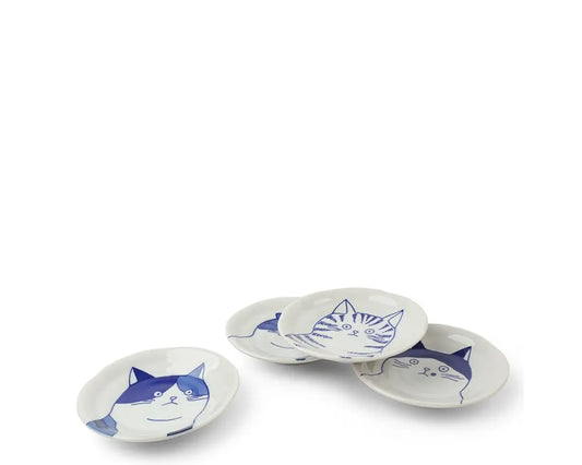 Cat Face 4.75" Plate