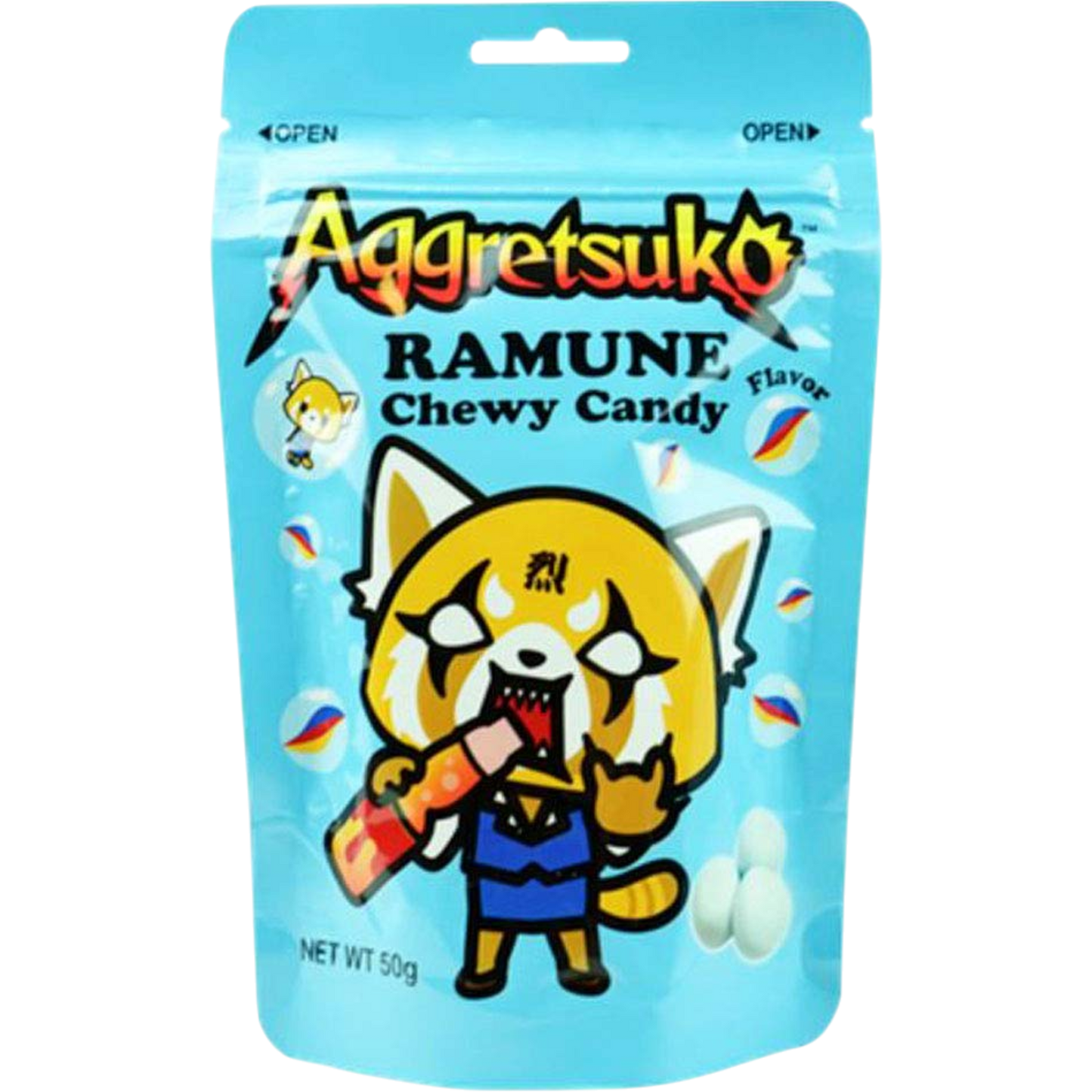 Aggretsuko Ramune Soft Candy