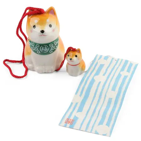 Shiba Inu & Pup Wind Chime