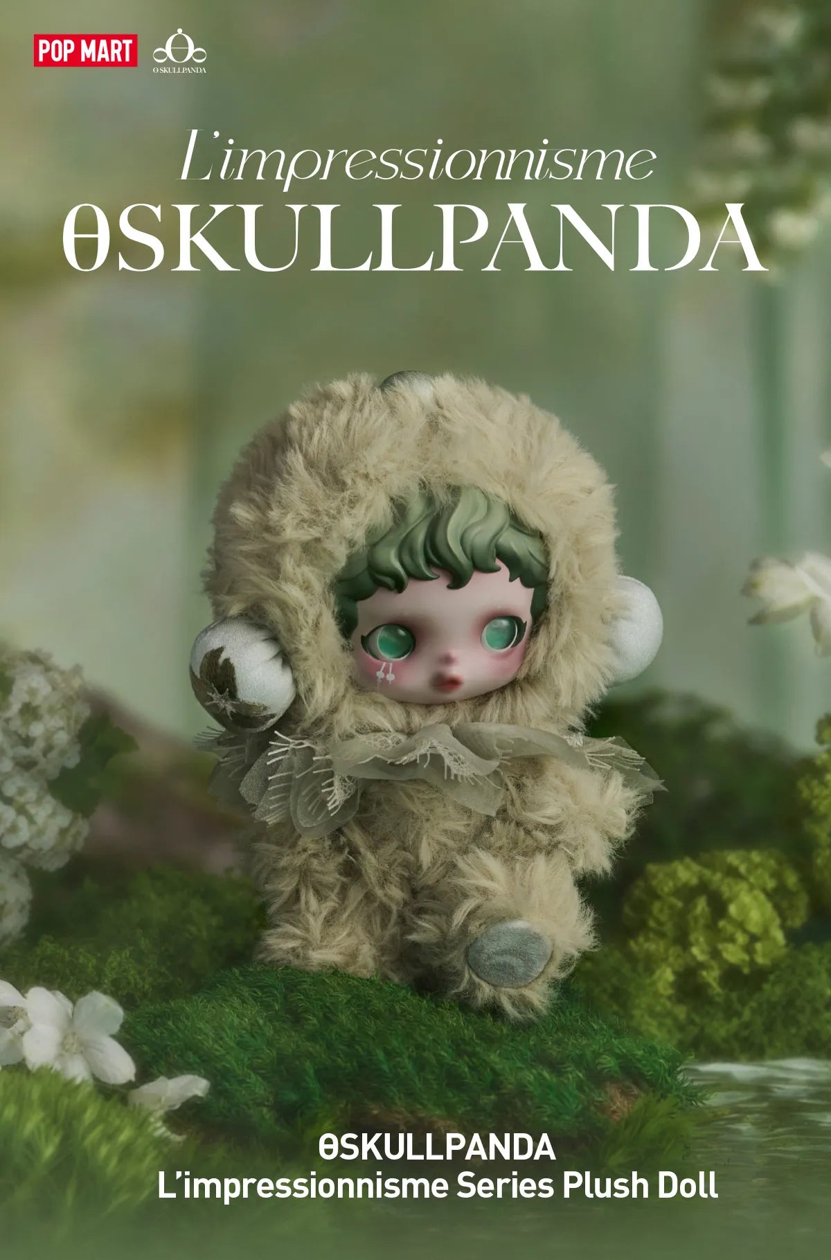 POP MART: SKULLPANDA L'impressionnisme Series Plush - 1 Blind Box