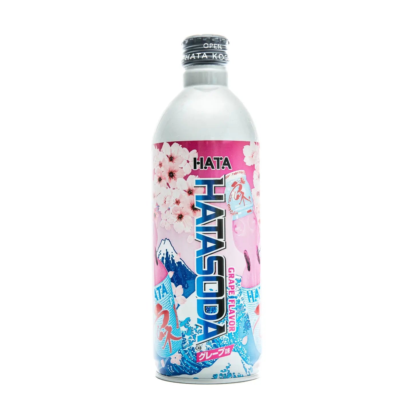 Hata Soda Grape Ramune 483ml