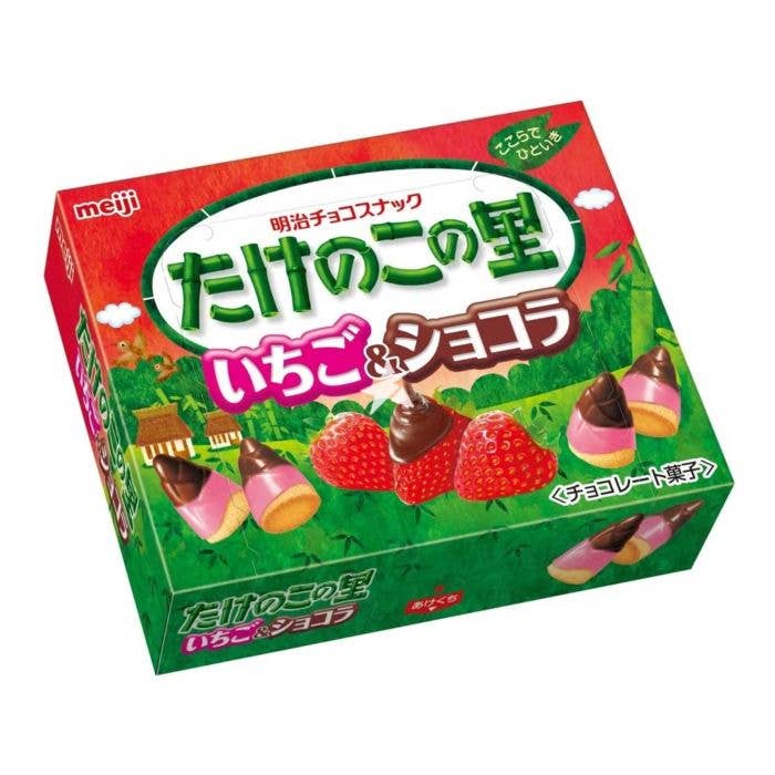 Meiji Takenoko no Sato Strawberry Biscuit