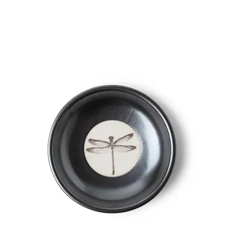 Sauce Dish Graphite Gray/Black Dragonfly