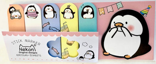 Penguin Sticky Note Tabs