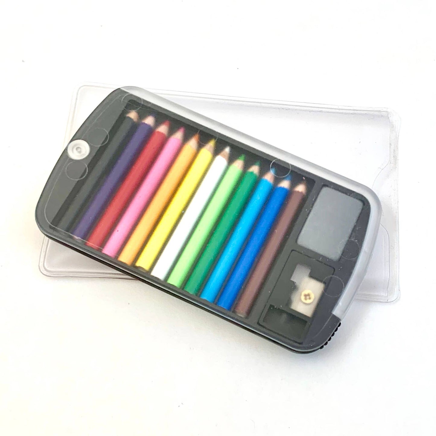 12 Mini Pencils in Clear Card Case