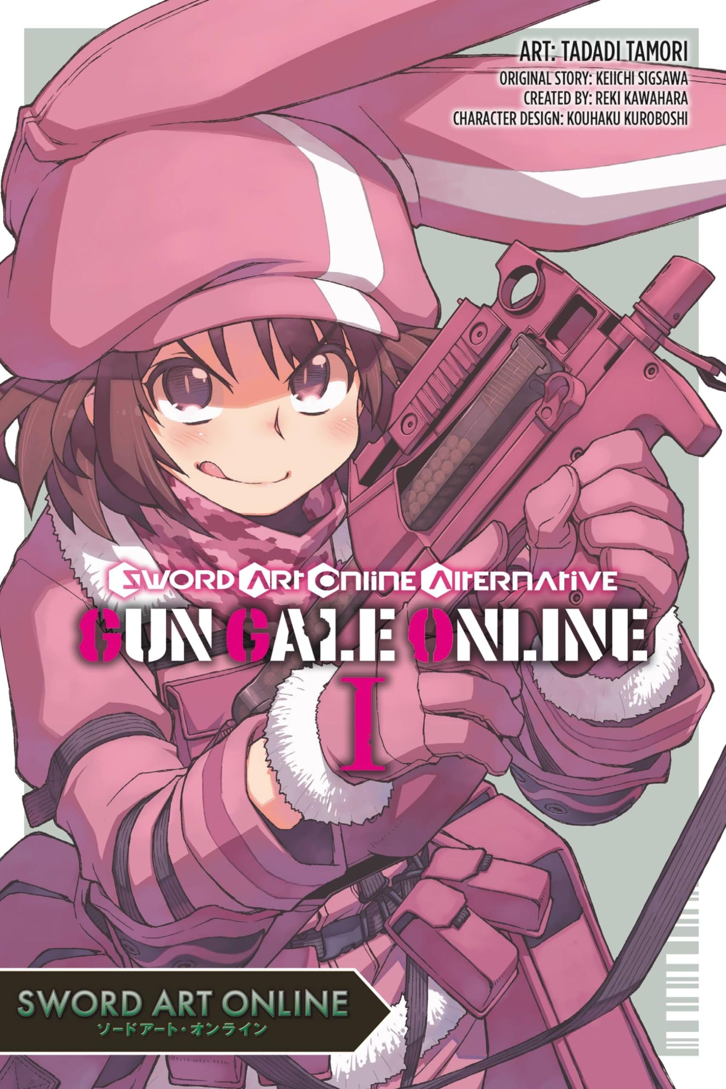 Sword Art Online Alternative Gun Gale Online, manga Vol. 01