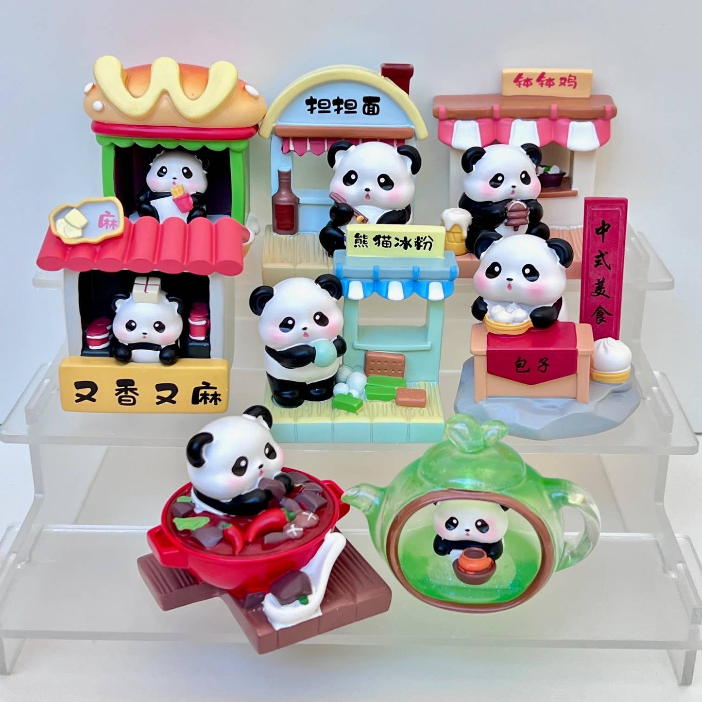 Panda Food Stand Blind Box
