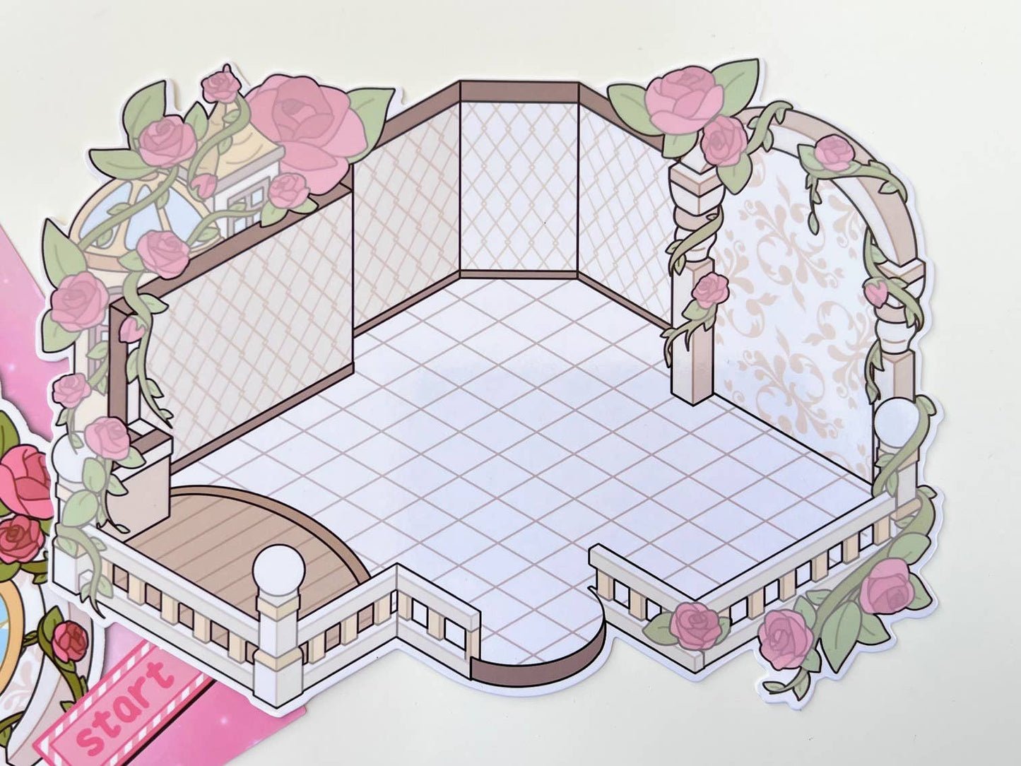 3D Diorama Party Stickers