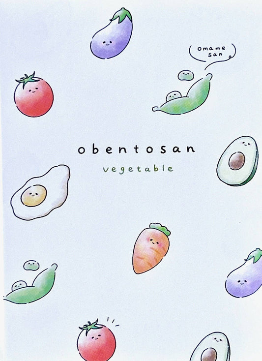 Kawaii Vegetable Mini Notepad