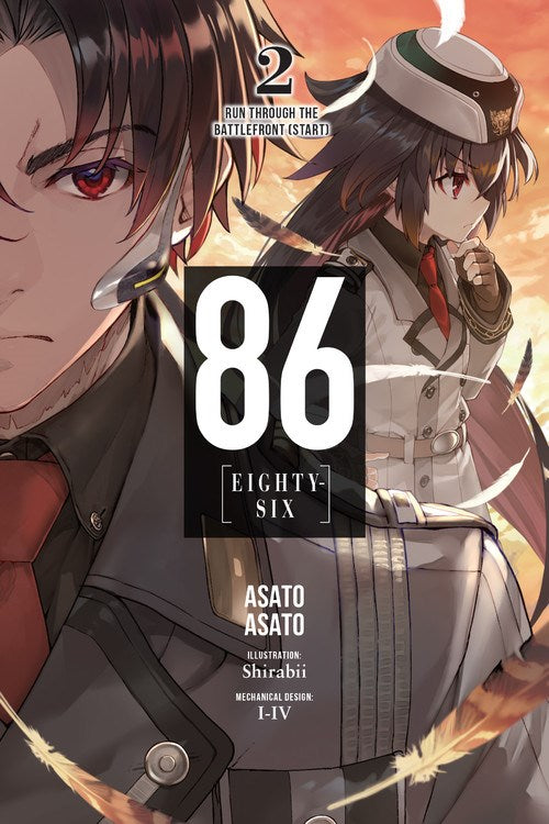 86 - EIGHTY-SIX, light novel Vol. 02: Run Through the Battlefront