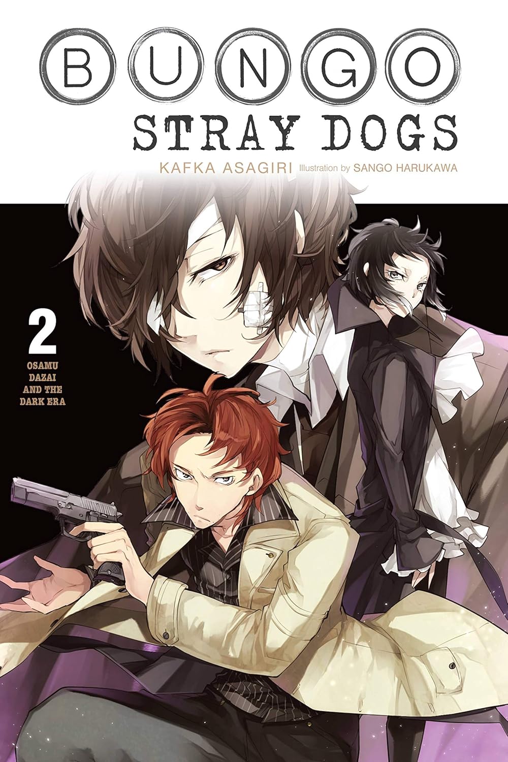 Bungo Stray Dogs, light novel Vol. 02: Osamu Dazai and the Dark Era