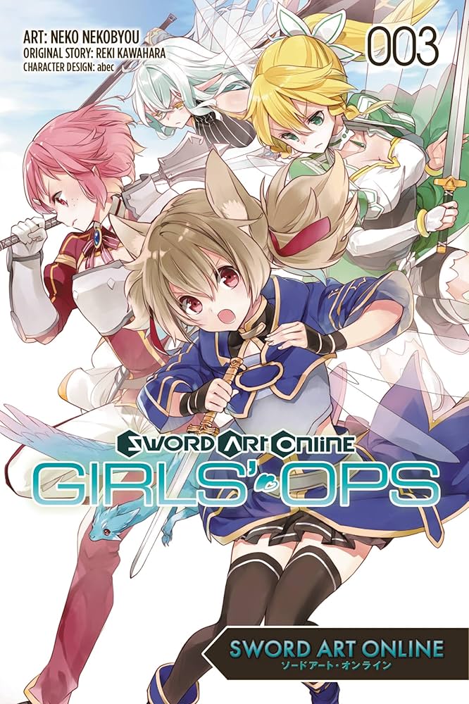 Sword Art Online: Girls' Ops, manga Vol. 03