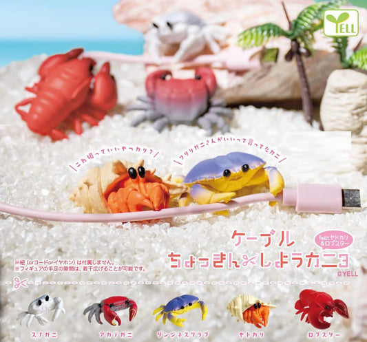 Crab Cable Holder Figurine Capsule