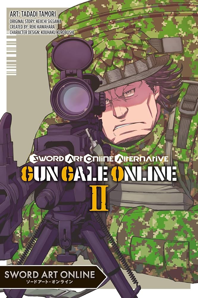 Sword Art Online Alternative Gun Gale Online, manga Vol. 02