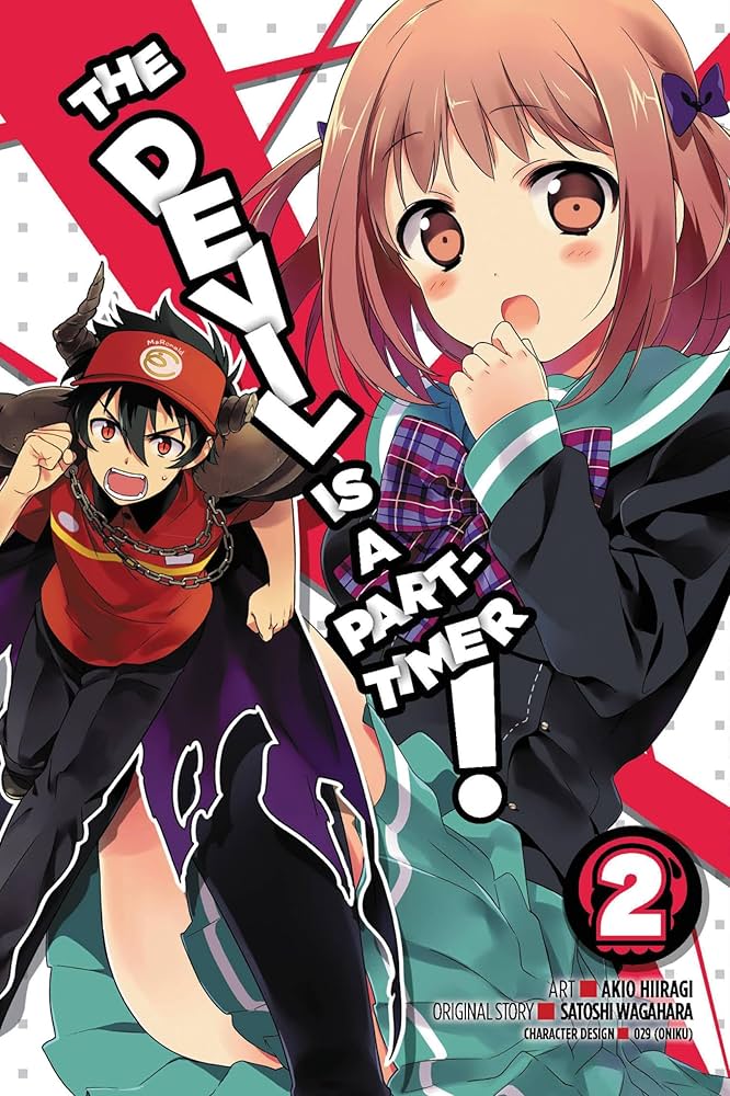 The Devil Is a Part-Timer!, manga Vol. 02