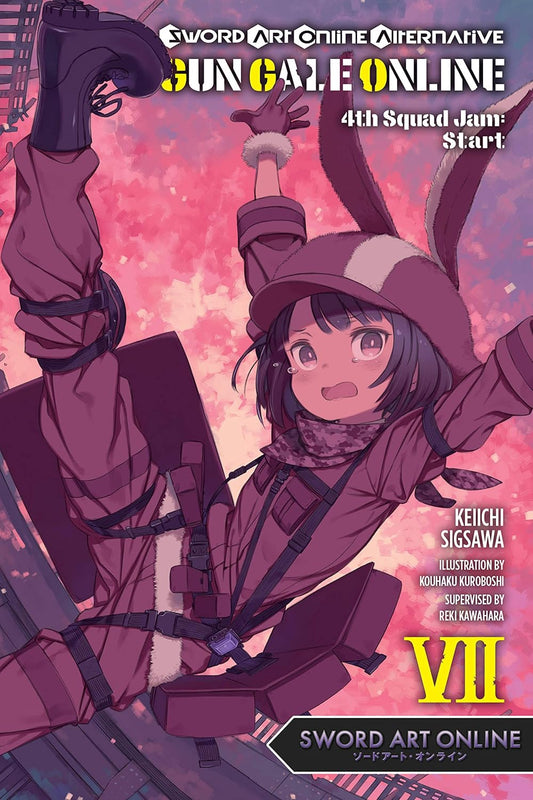 Sword Art Online Alternative Gun Gale Online, light novel Vol. 07: 4th Squad Jam: Start